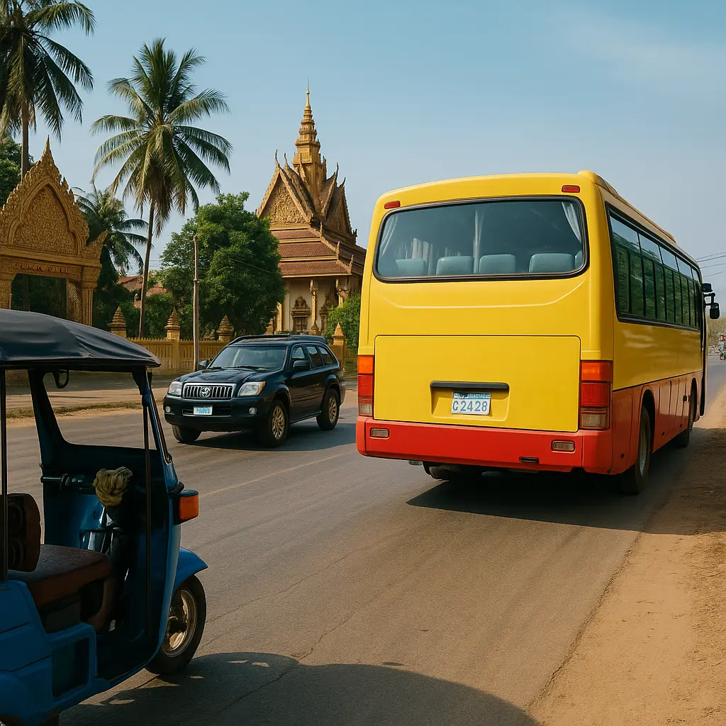 como ir de battambang a siem reap